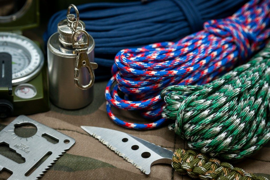 Paracords and other survival tools