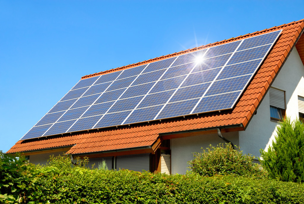 Using solar power at home